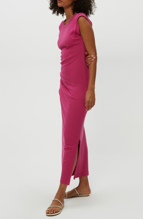 Michael Stars Calliope Cap Sleeve Dress In Pitaya