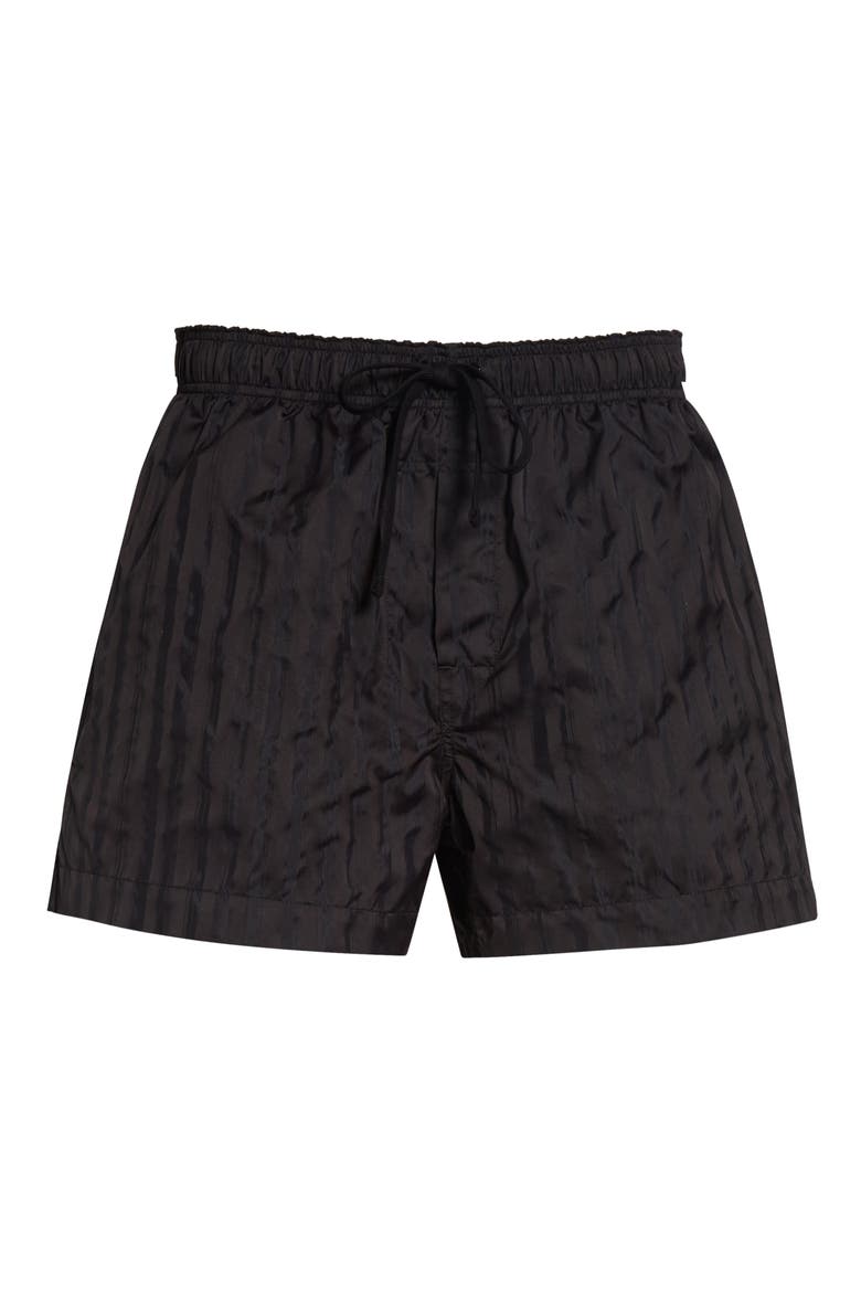 Rain Stripe Swim Shorts, Alternate, color, BLACK RAIN STRIPE