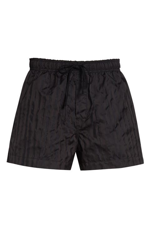 Rain Stripe Swim Shorts
