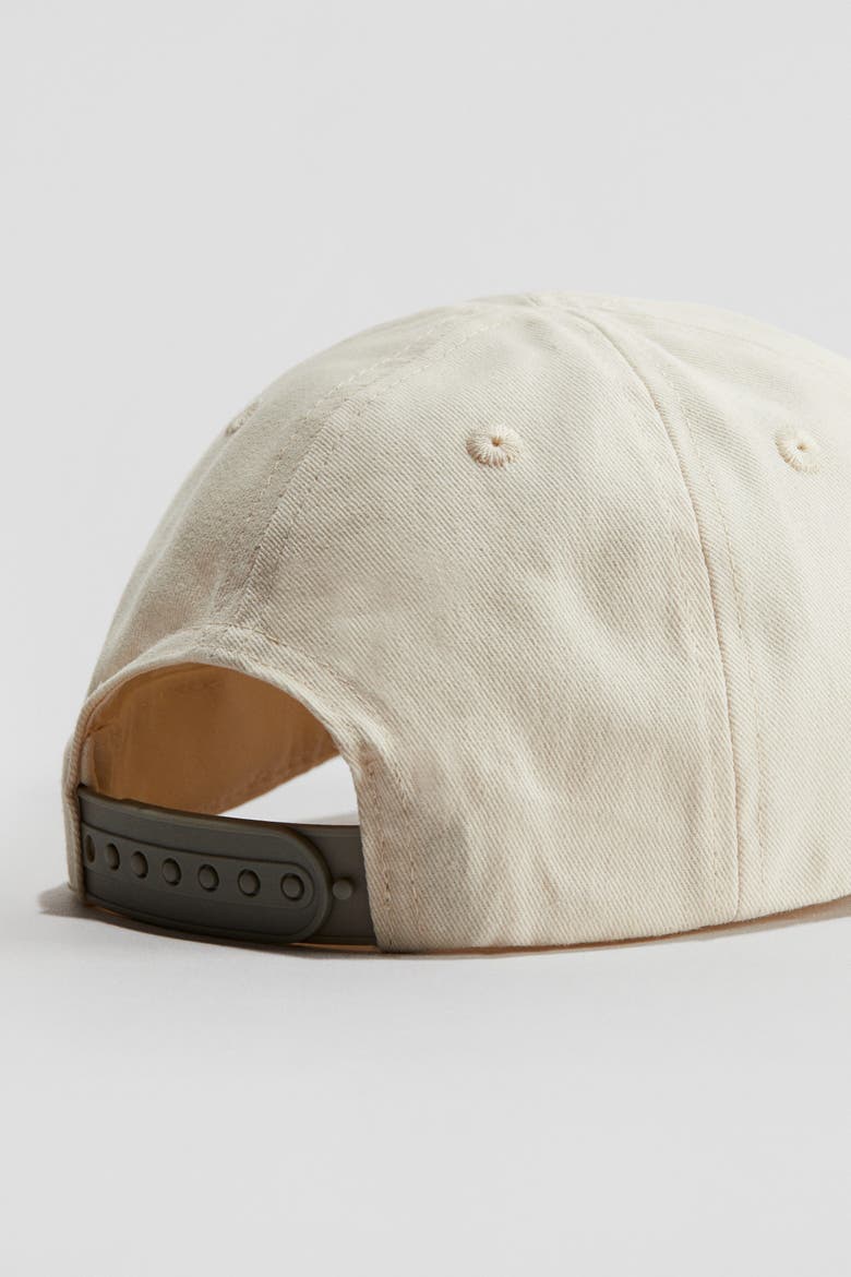 Motif-detail Cotton Cap, Alternate, color, Beige/Pokémon
