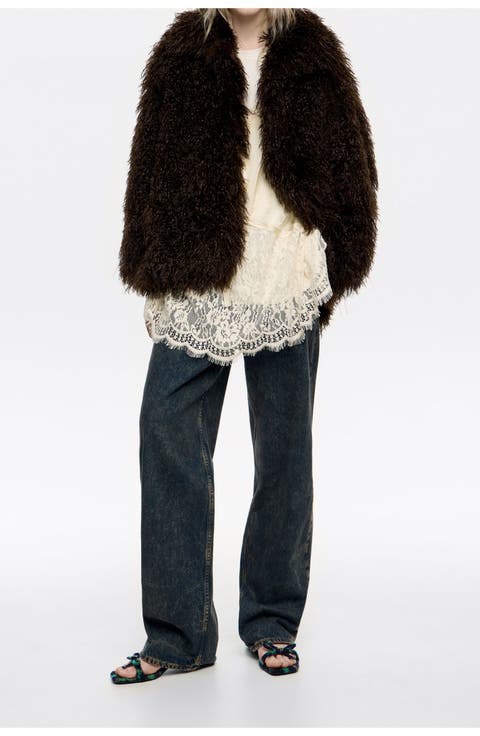 Oversize Fur Coat