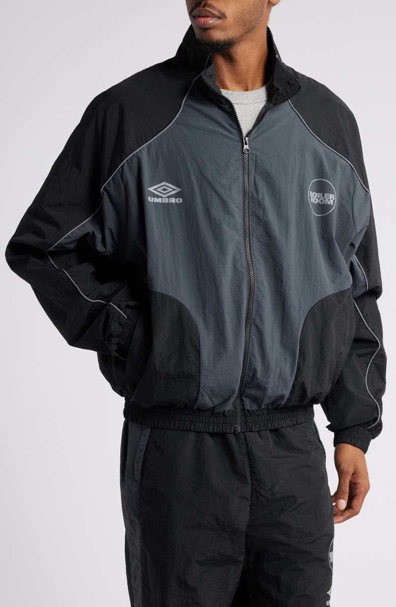BOILER ROOM x Umbro Graphic Shell Jacket, Alternate, color, 