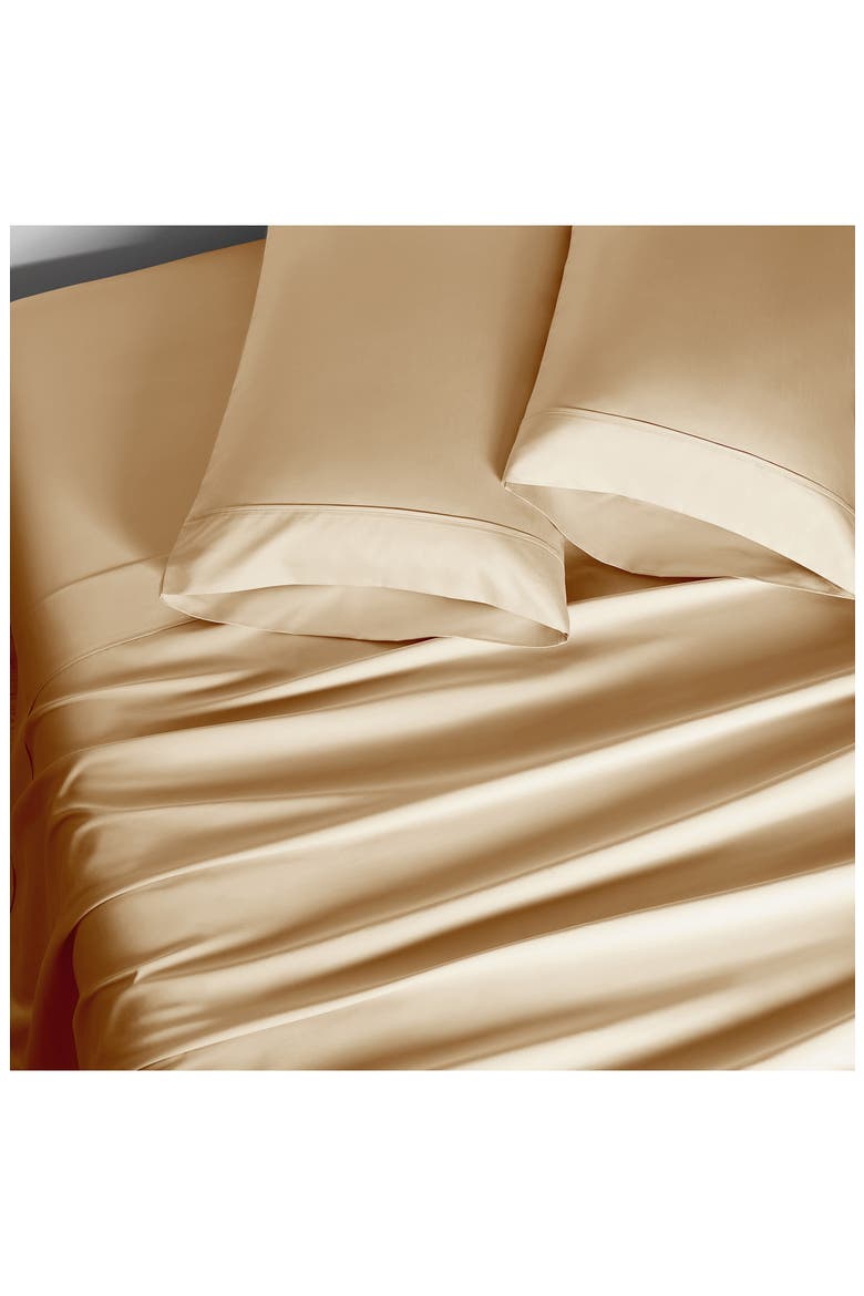 Set of 2 Luxe Egyptian Cotton 700 Thread Count Pillowcases, Alternate, color, GOLD DUST