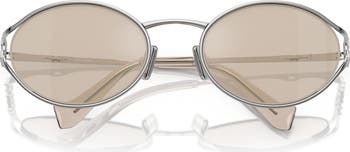 54mm Oval Sunglasses