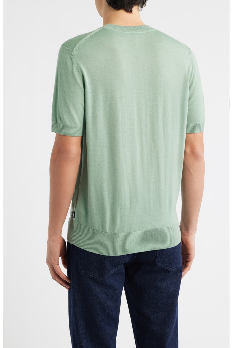 Umauro Wool Knit T-Shirt, Alternate, color, OPEN GREEN
