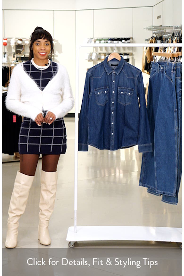 Core Denim Western Snap-Up Shirt video