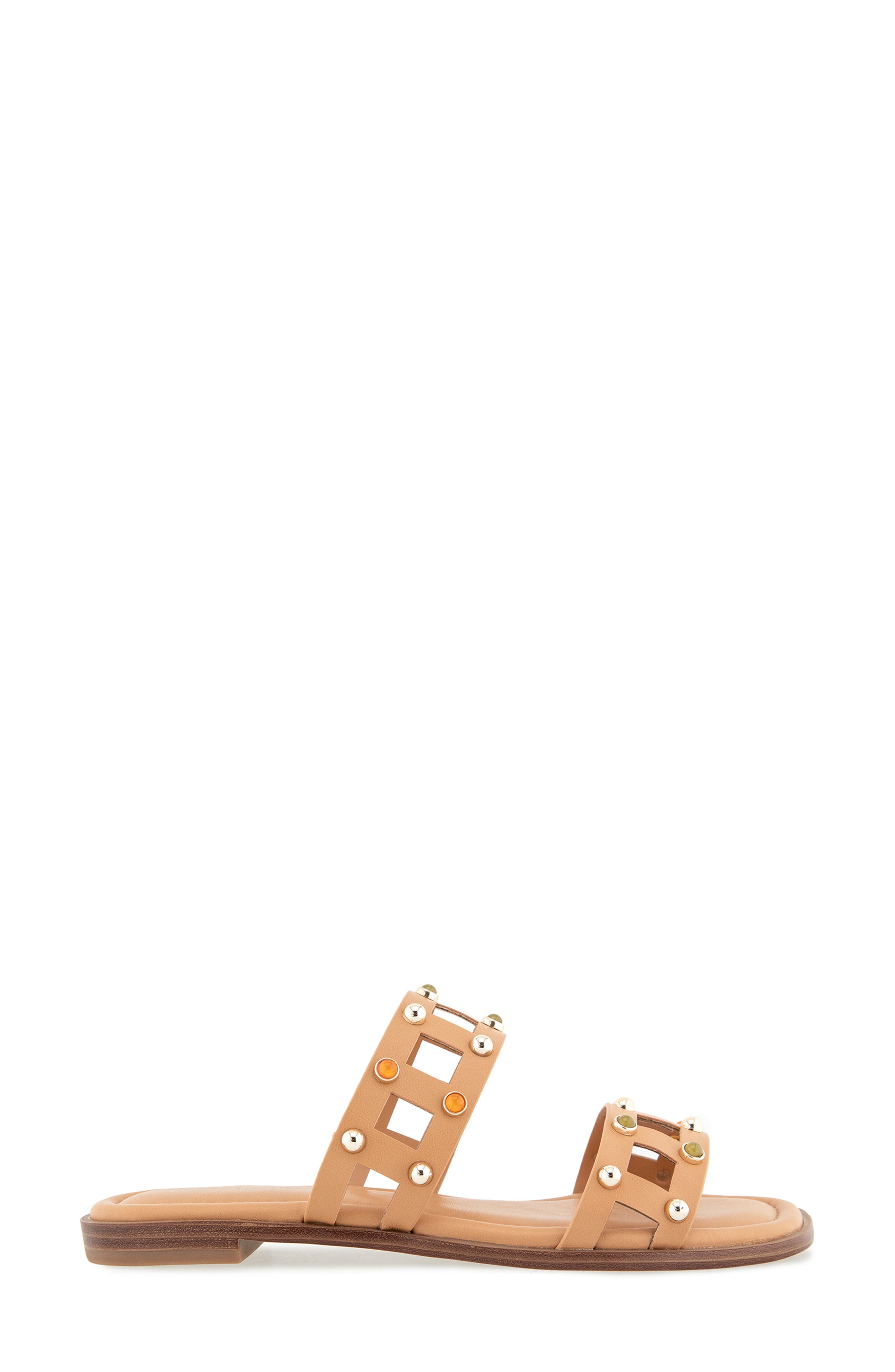 Rosaly Sandal, Alternate, color, CARAMEL