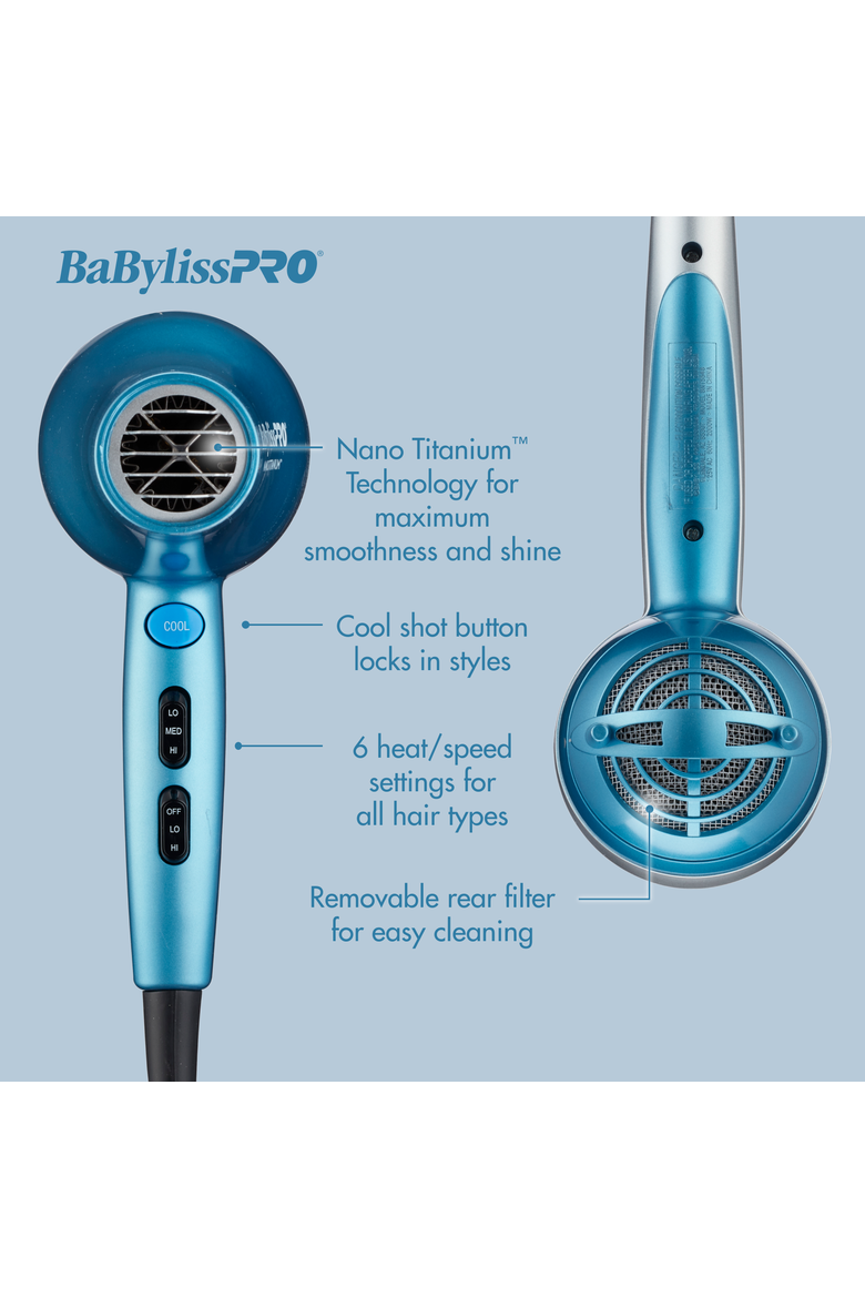 Nano Titanium Dryer, Alternate, color, Blue