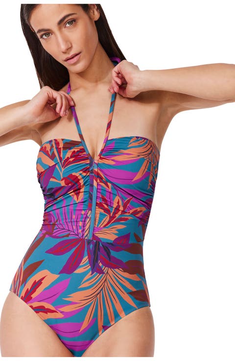 Plantopia Bandeau One Piece