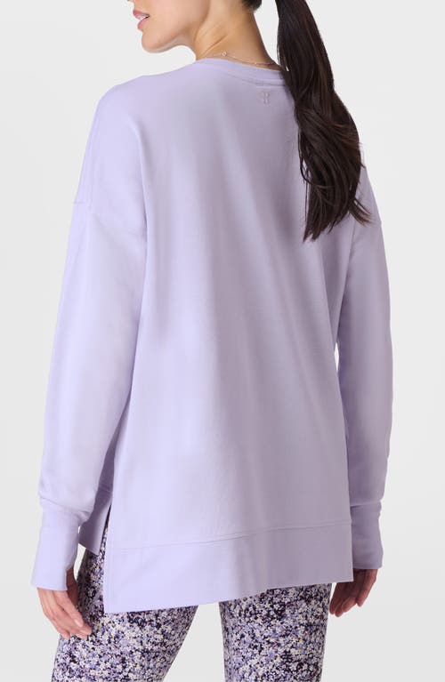 Sweaty Betty After Class Sweatshirt In Purple