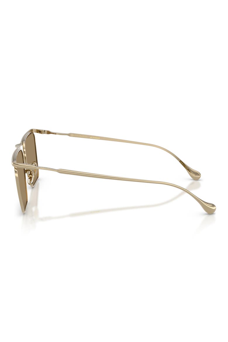 Jil Sander Edition 2 59mm Sunglasses, Alternate, color, GOLD / SOFT GOLD
