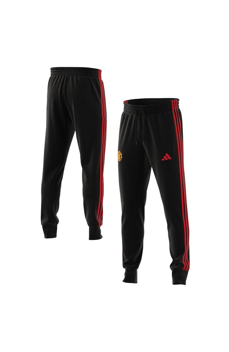 adidas Men's adidas Black Manchester United 2024/25 DNA Pants, Alternate, color,