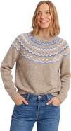 Chinti & Parker Wool Cashmere Star Yoke Sweater