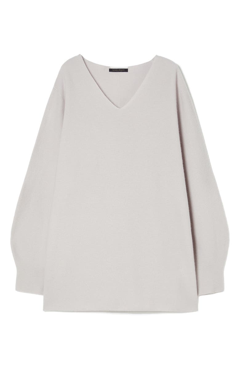 Marina Rinaldi Giraffa Cashmere Sweater, Alternate, color, Grey/ Pink