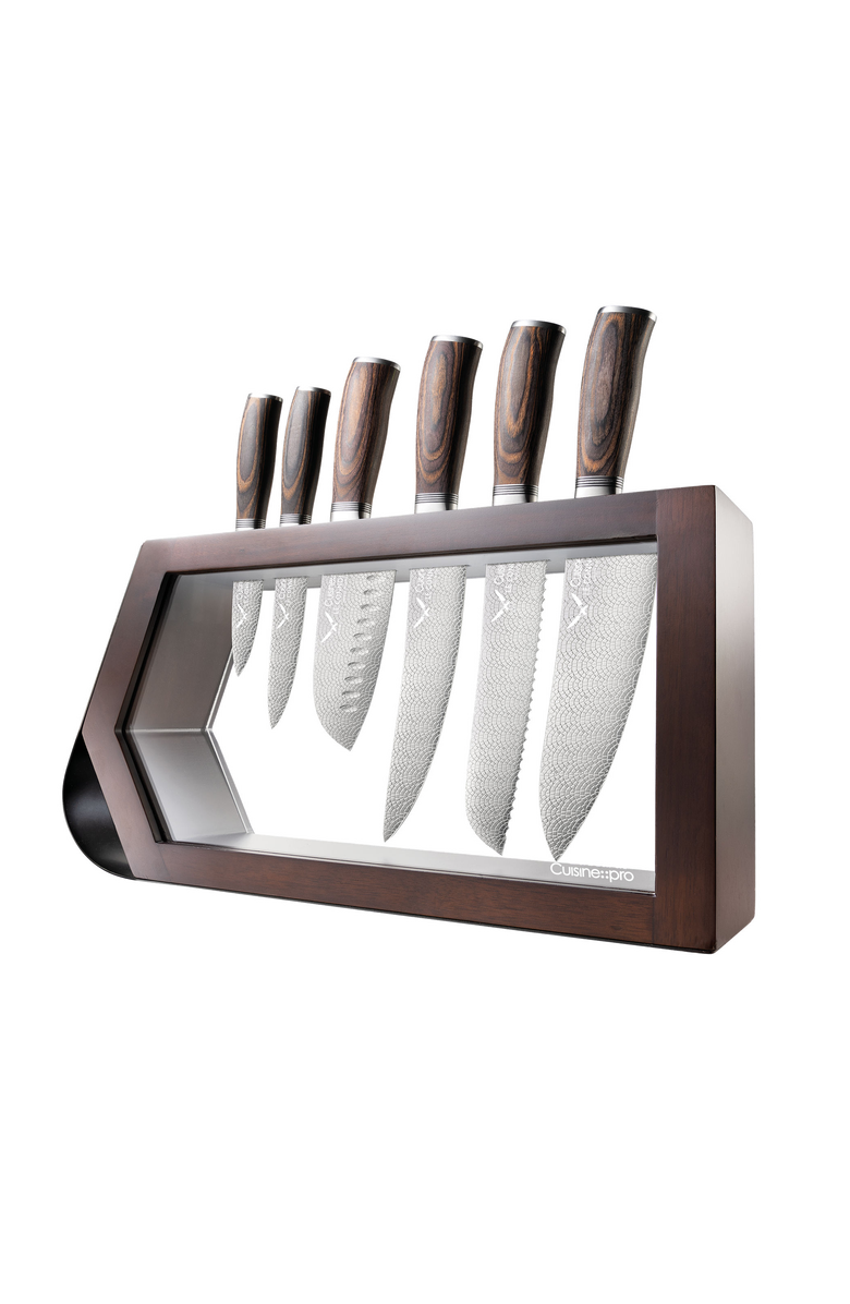 Cuisine::pro<sup>®</sup> LE CONNOISSEUR 7-Piece Haute Knife Block, Main, color, Silver