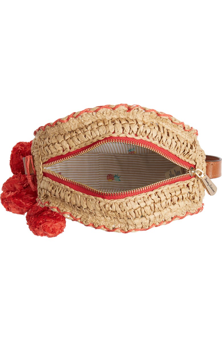 Tommy Bahama Pirro Woven Straw Crossbody Bag, Alternate, color,