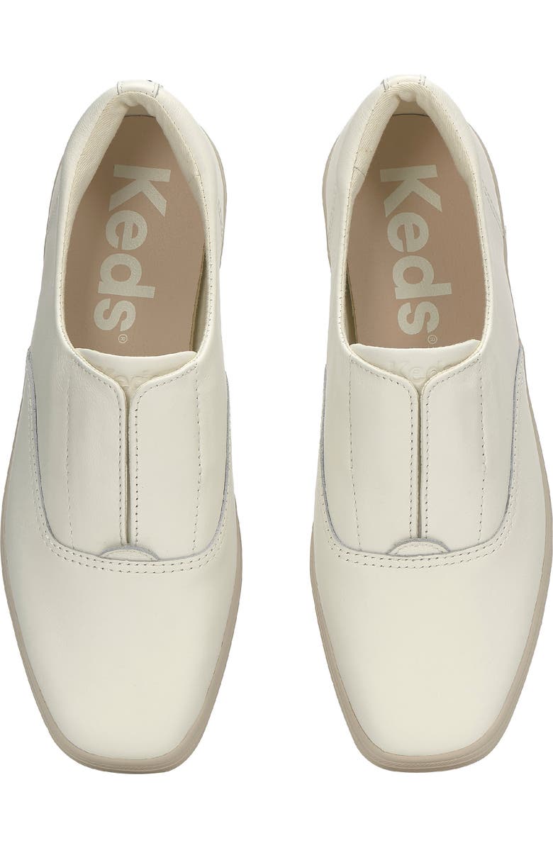 Keds<sup>®</sup> Square Toe Slip-On Sneaker, Alternate, color, Egret