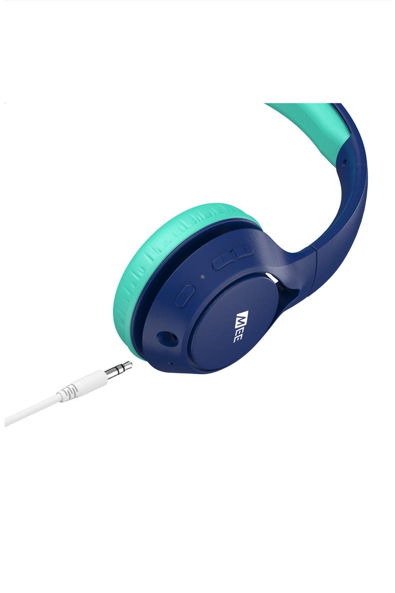 KidJamz KJ45BT Bluetooth Wireless Headphones for Kids, Alternate, color, Blue
