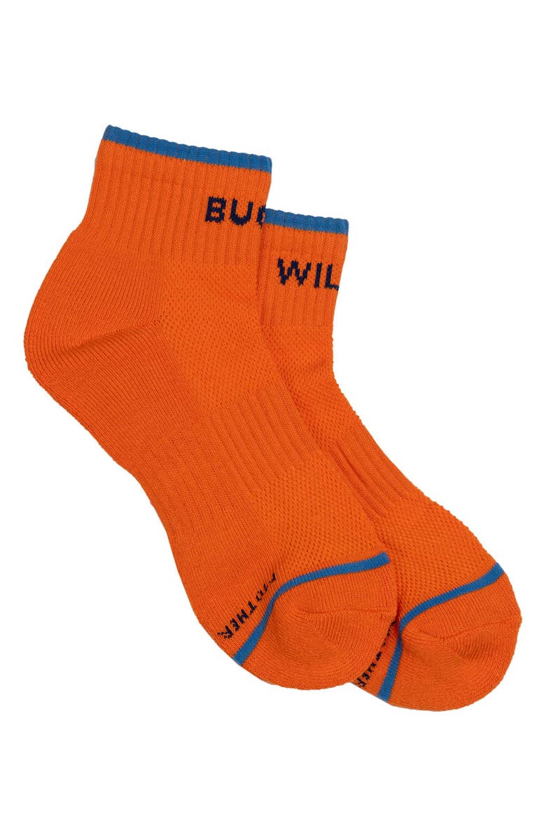 MOTHER Touché Baby Steps Ankle Socks, Alternate, color, Orange