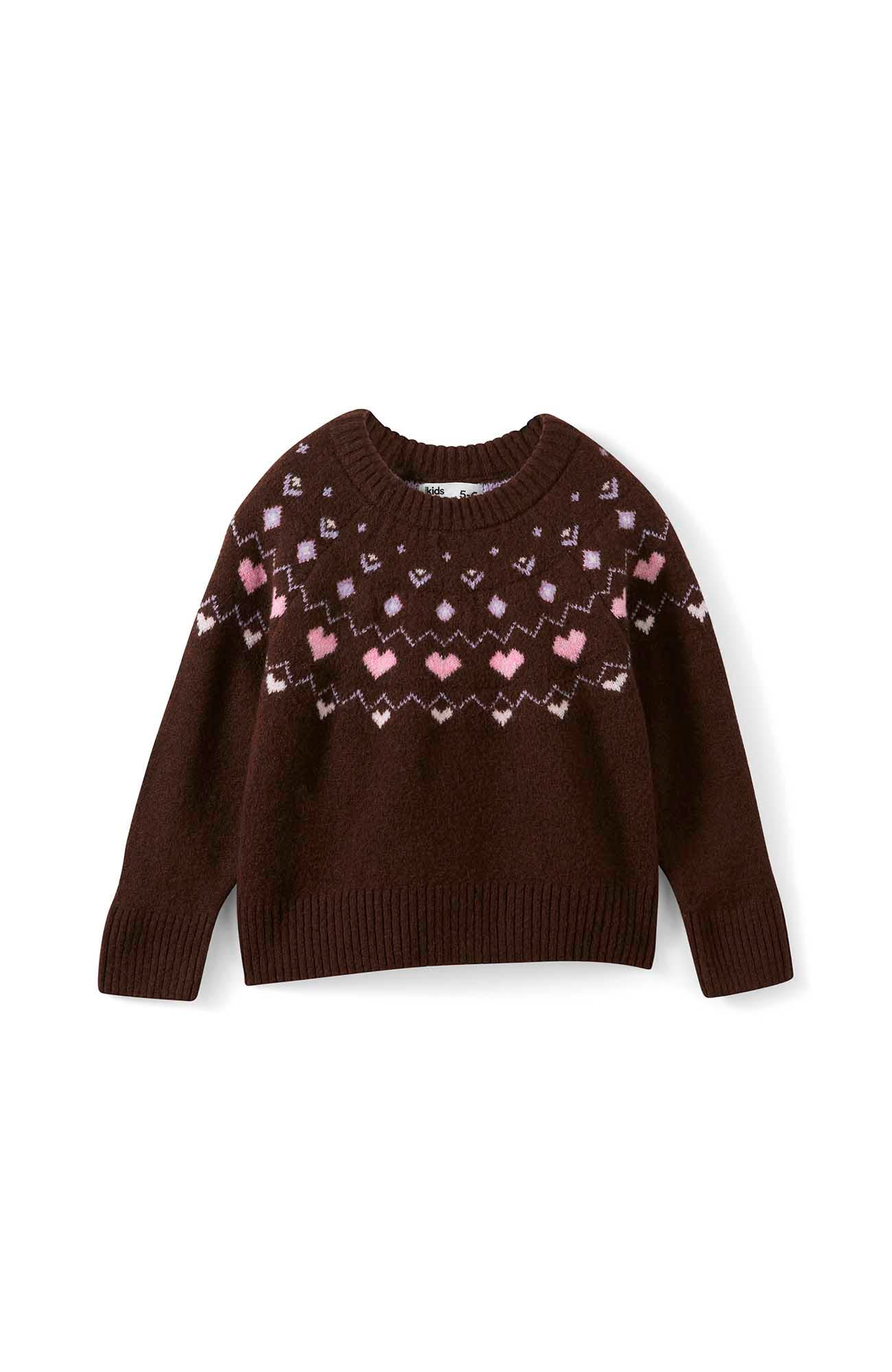 Rocky Road Heart Fairisle