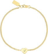Set & Stones Emerson Initial Heart Bracelet