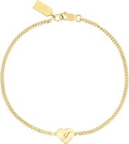 Set & Stones Emerson Initial Heart Bracelet