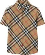 Burberry Check Cotton Shirt