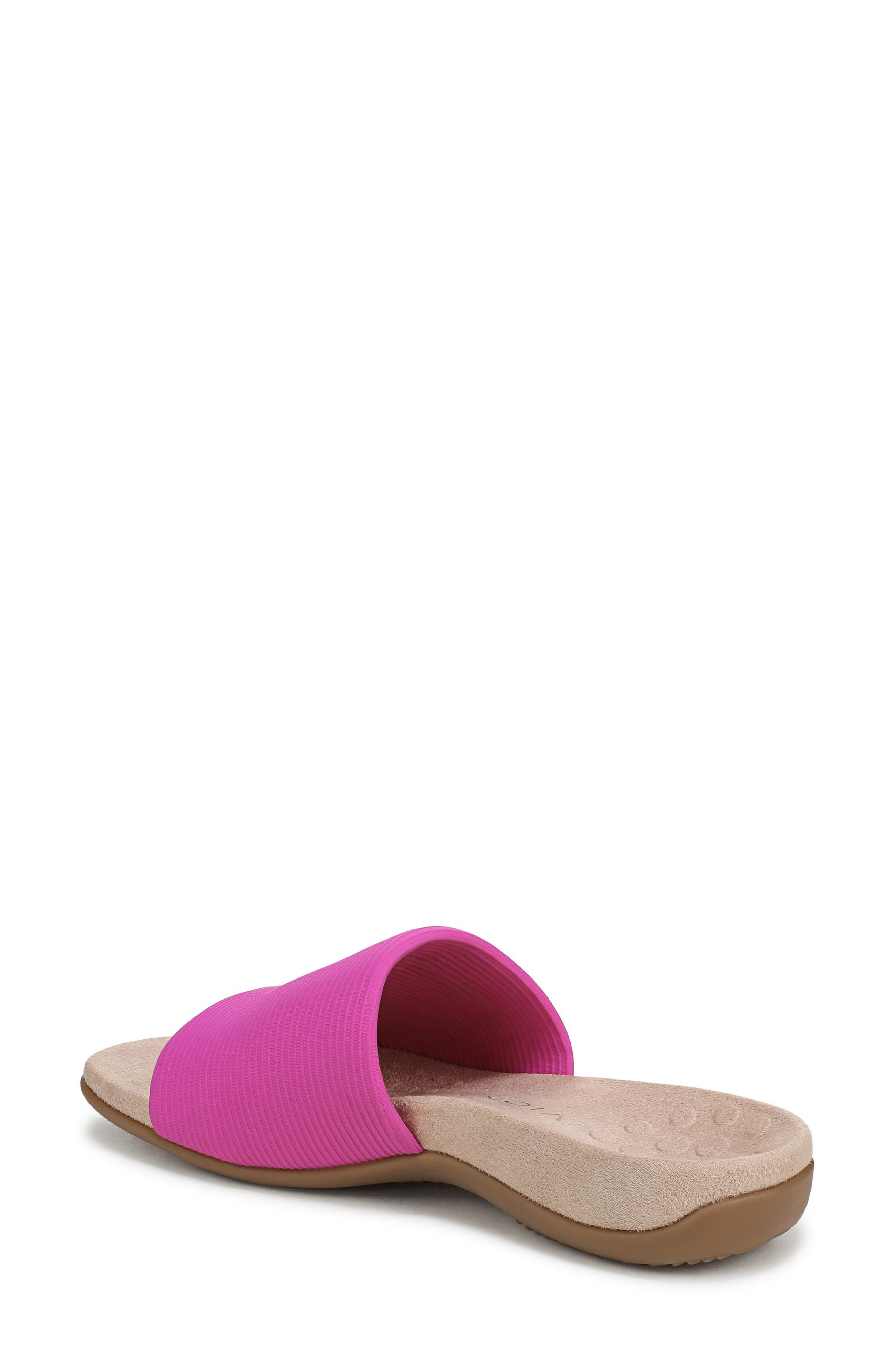 Renie Knit Slide Sandal, Alternate, color, ROSE VIOLET