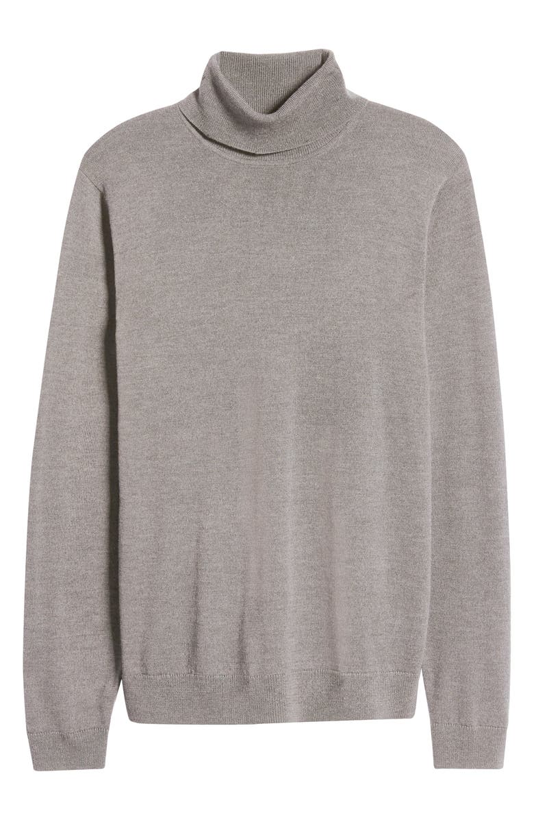 Nordstrom Washable Merino Wool Turtleneck, Alternate, color,