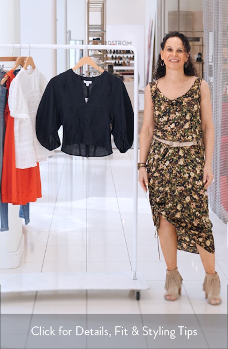 Remi Linen Top, sales video thumbnail