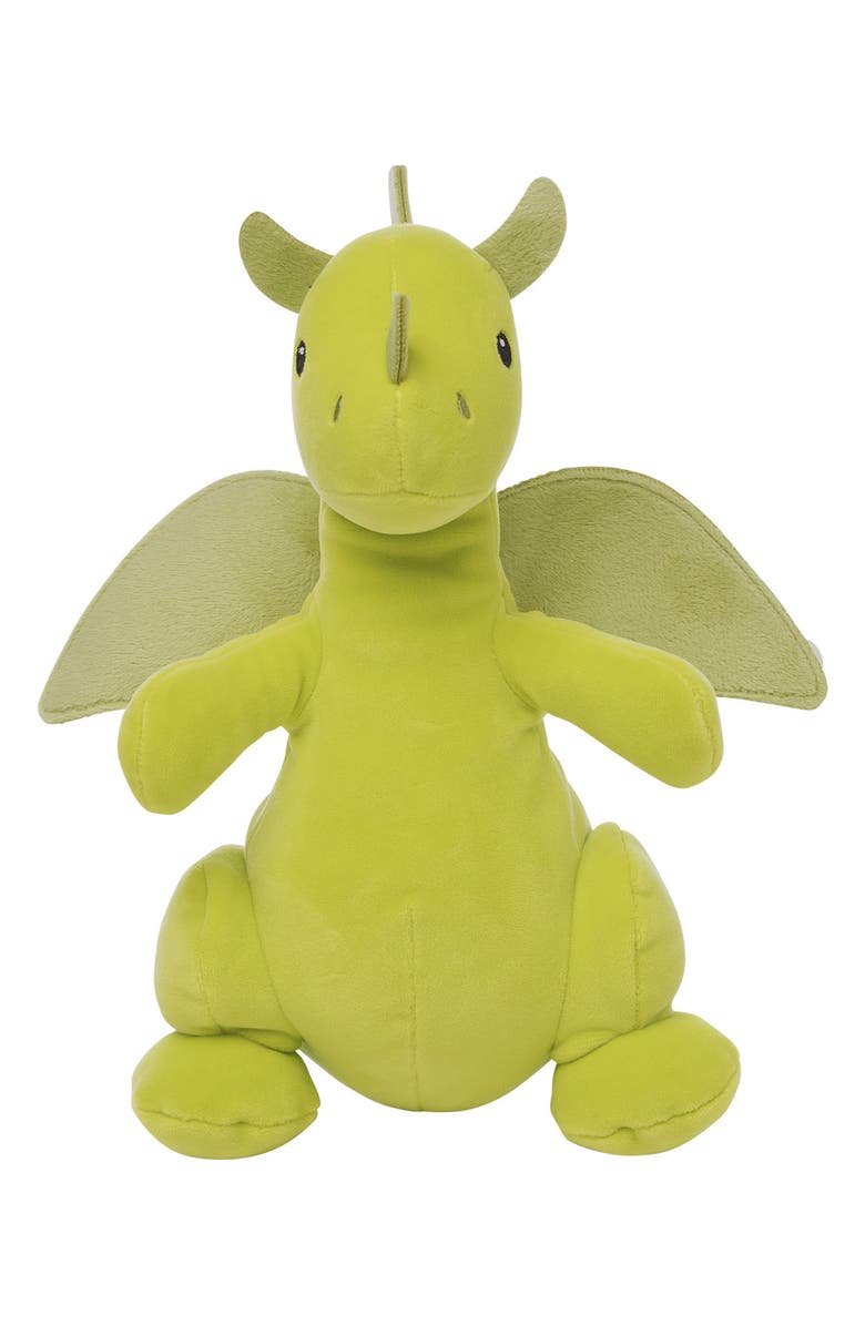 Manhattan Toy Brightfuls Sunny Dragon Stuffed Animal, Alternate, color, Lime