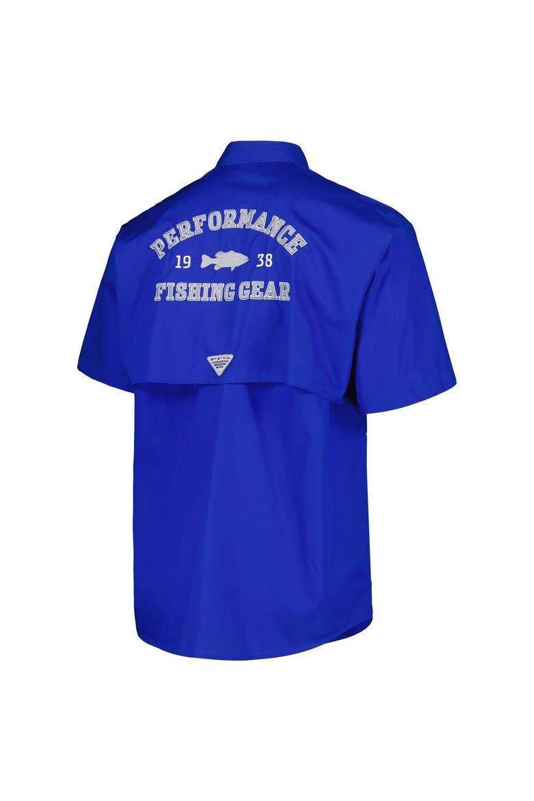 Men's Columbia Royal Kentucky Wildcats Bonehead Button-Up Shirt, Alternate, color, Royal