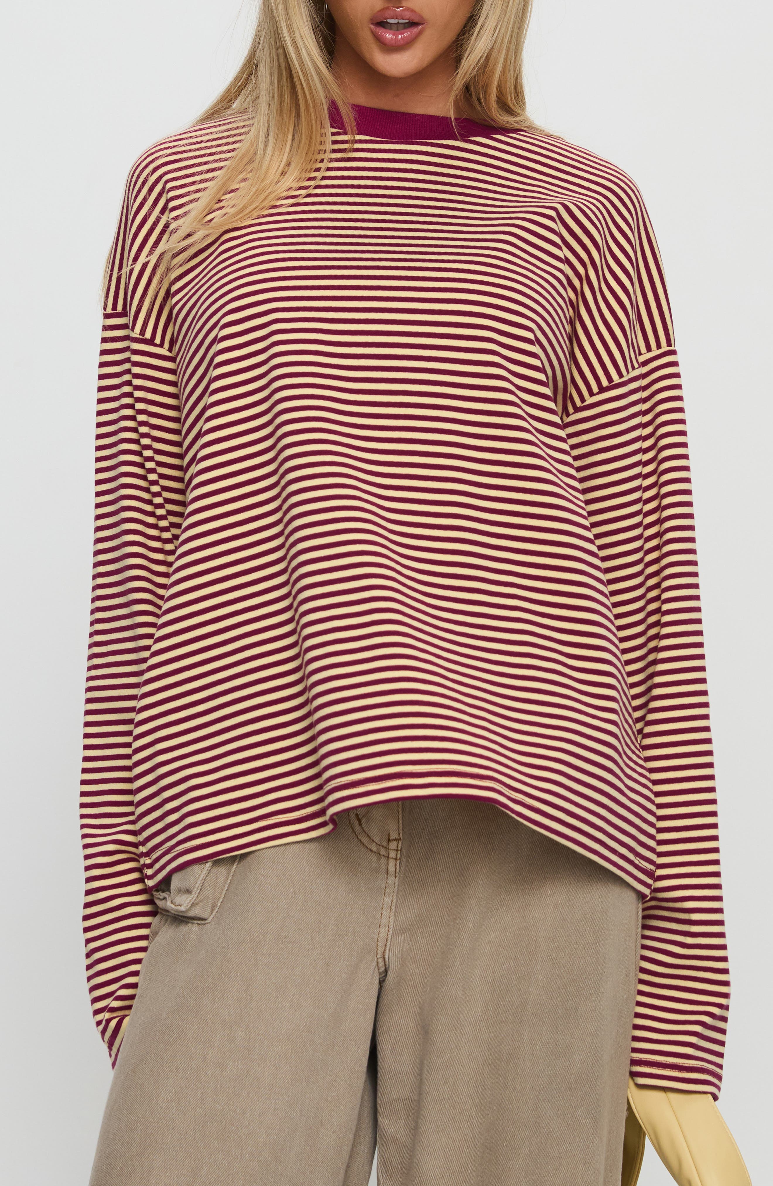 selected BURGUNDY