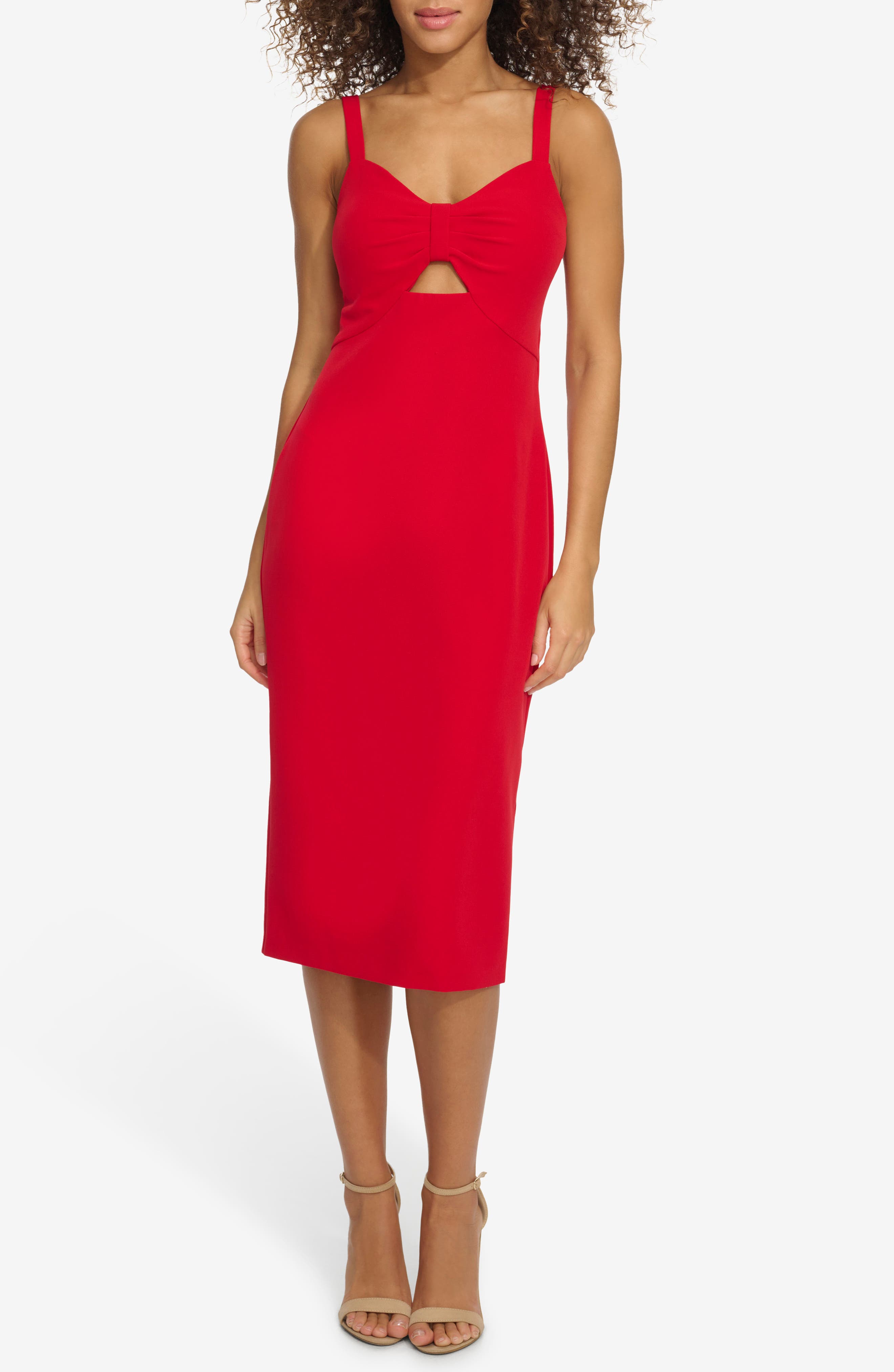 Siena Soft Touch Cutout Midi Dress