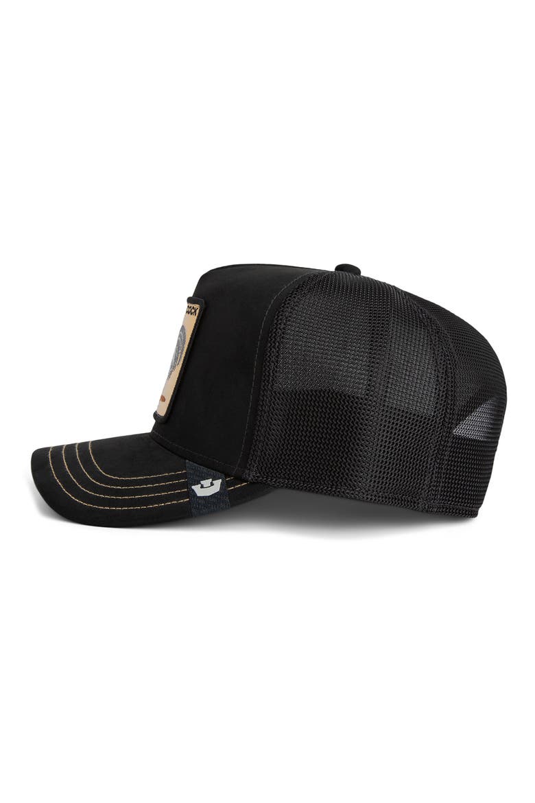 Golden Cock Snapback Trucker Hat, Alternate, color, VOID