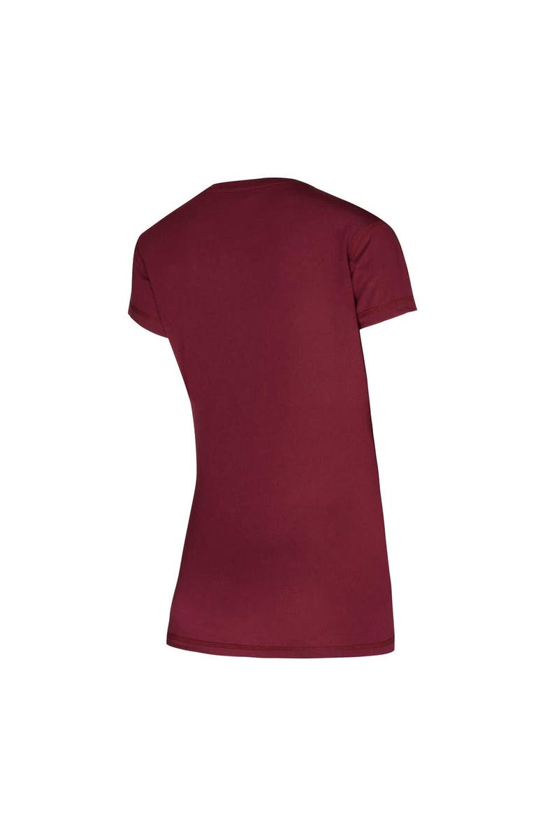 CONCEPTS SPORT Women's Concepts Sport Colorado Avalanche Vector T-Shirt & Pants Sleep Set, Alternate, color, Burgundy