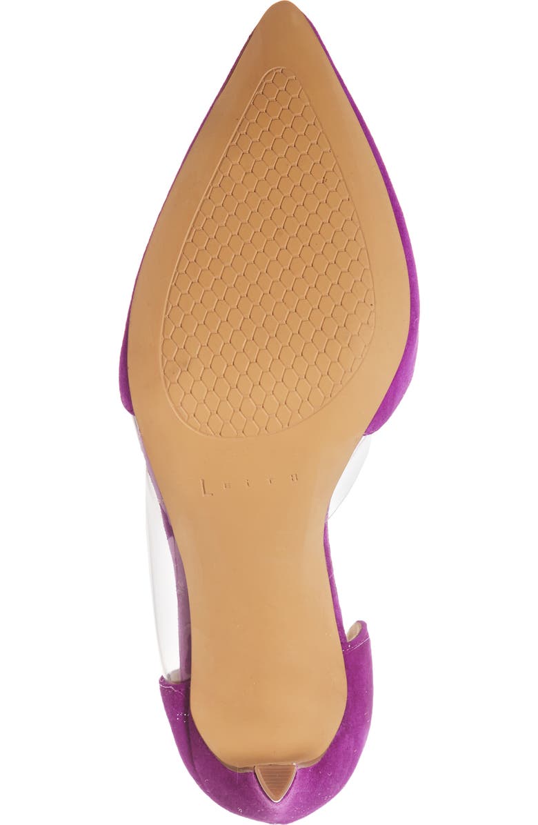 Leith Parker Clear d'Orsay Pump, Alternate, color,