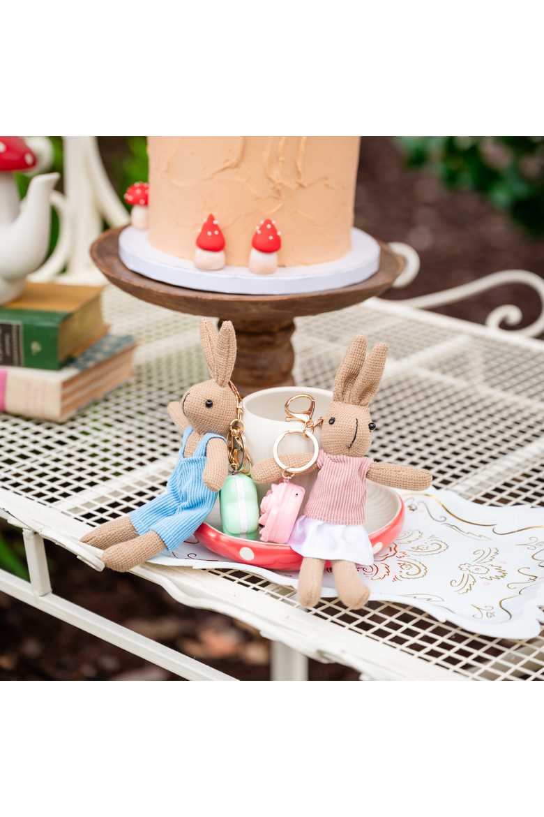 Bunny Bag Charm and Lip Balm, Alternate, color, Boy