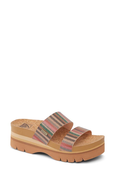 Cushion Vista Higher Platform Slide Sandal (Women)