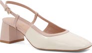 Bruno Magli Tasa Square Toe Slingback Pump