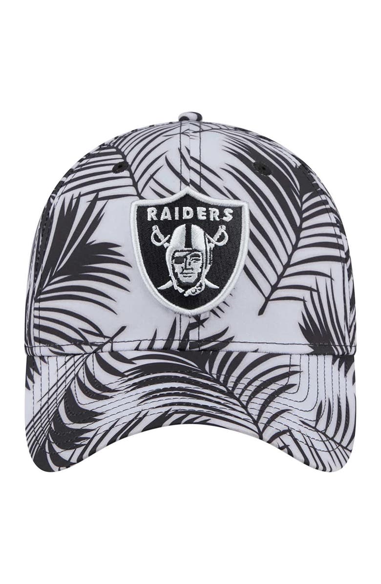 New Era Men's New Era Gray Las Vegas Raiders Palms 39THIRTY Flex Hat, Alternate, color, Gray