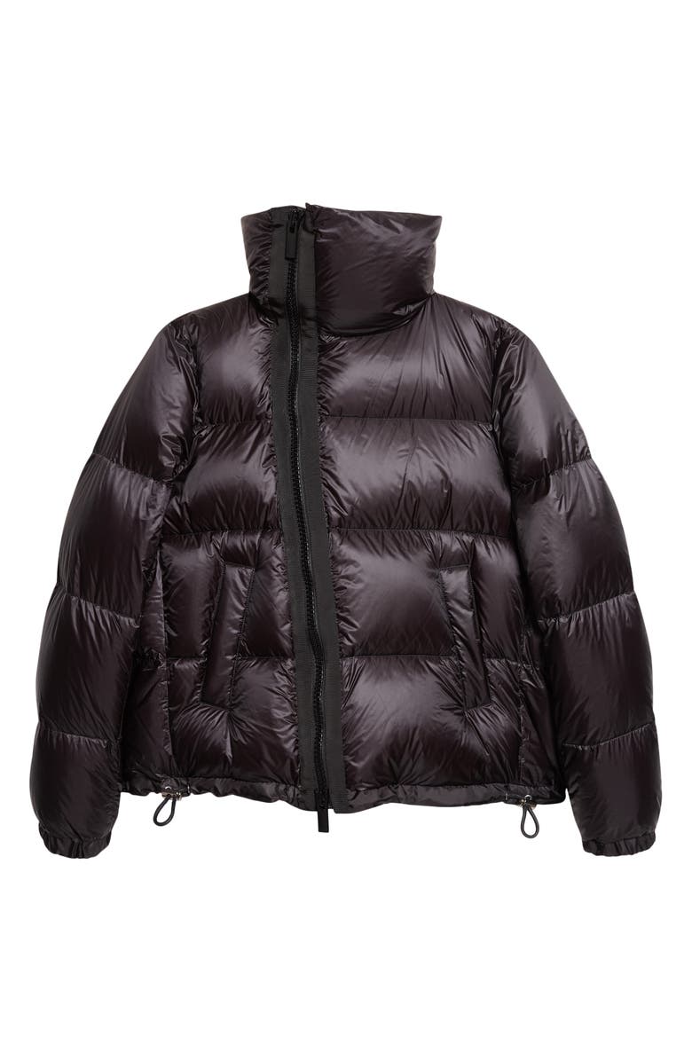 Sacai Asymmetric Down Puffer Vest, Main, color, Black