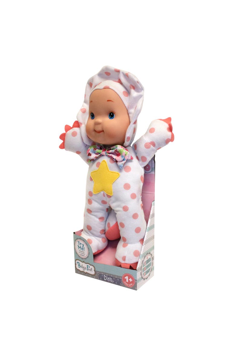 Dino Friends Baby Doll  1+, Alternate, color, Multicolored