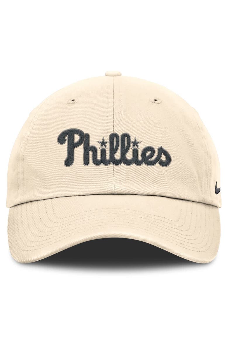 Nike Men's Nike Natural Philadelphia Phillies Camo Pack Club Adjustable Hat, Alternate, color, 