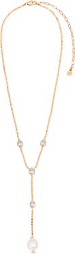 Ettika Dripping Crystal Y-Necklace