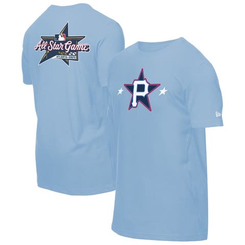 Men's New Era Light Blue Pittsburgh Pirates 2025 MLB All-Star Game Workout T-Shirt
