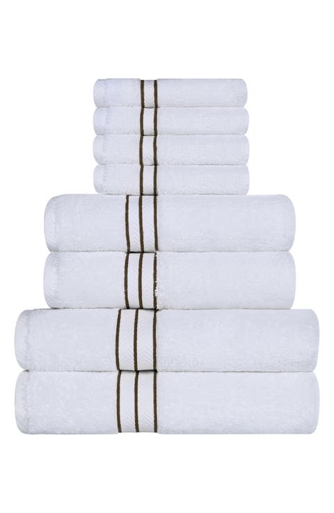 Ultraplush Turkish Cotton Hotel Collection 8-Piece Towel Set