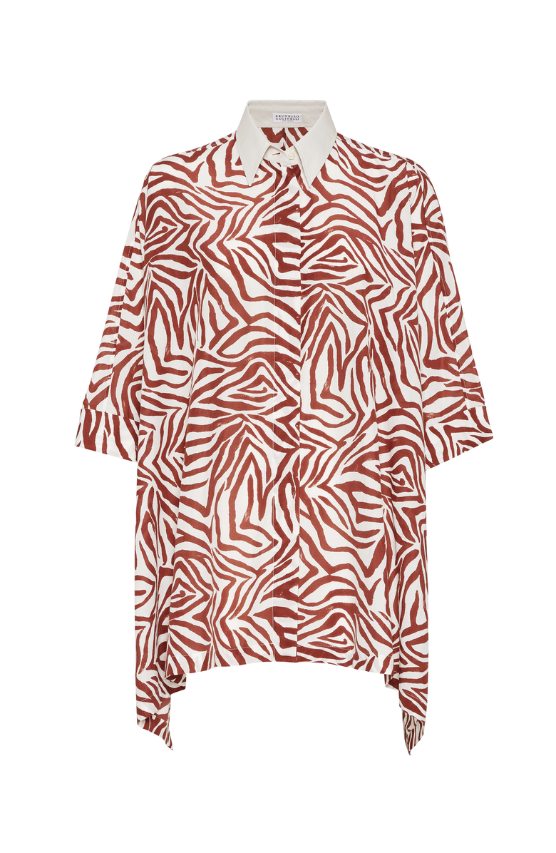 Brunello Cucinelli Print shirt, Main, color, 