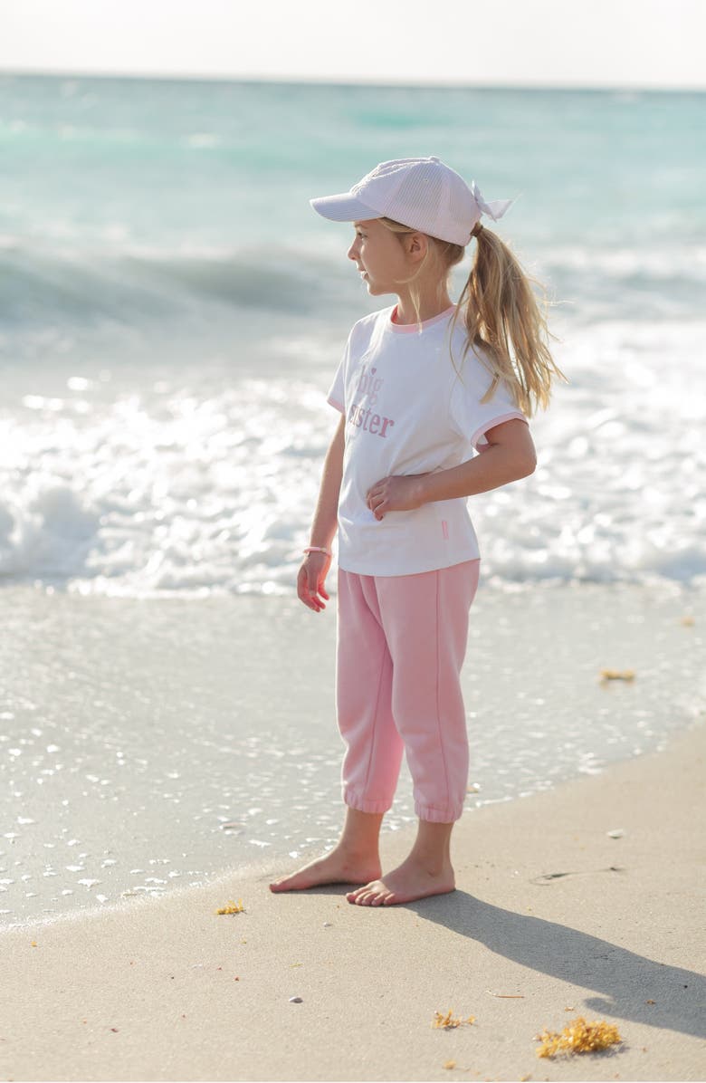 Bits & Bows Big Sister T-Shirt, Alternate, color, White/Pink