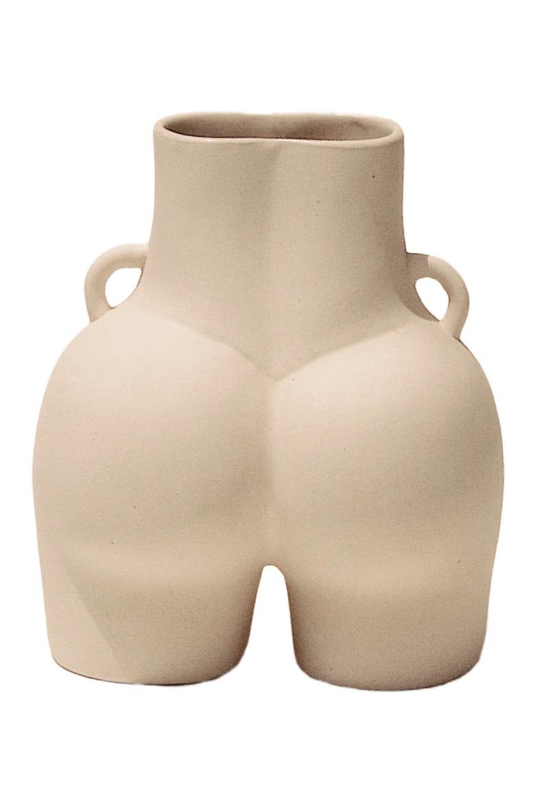 Her Vase, Alternate, color, Off White